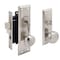 Prime-Line Entry Door Mortise Lockset, 2-1/2 in. Backset, Single Cylinder, Satin Finish Single Pack SE 27600 - alternate 1